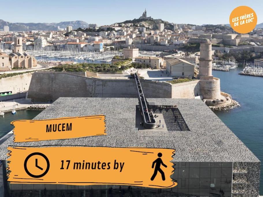 Apartment Vieux-port View - Ultra Center - Air Conditioning - Les Freres De La Loc' Marseille